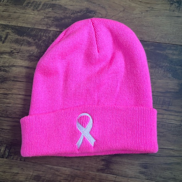 breast cancer beanie - Picture 1 of 3